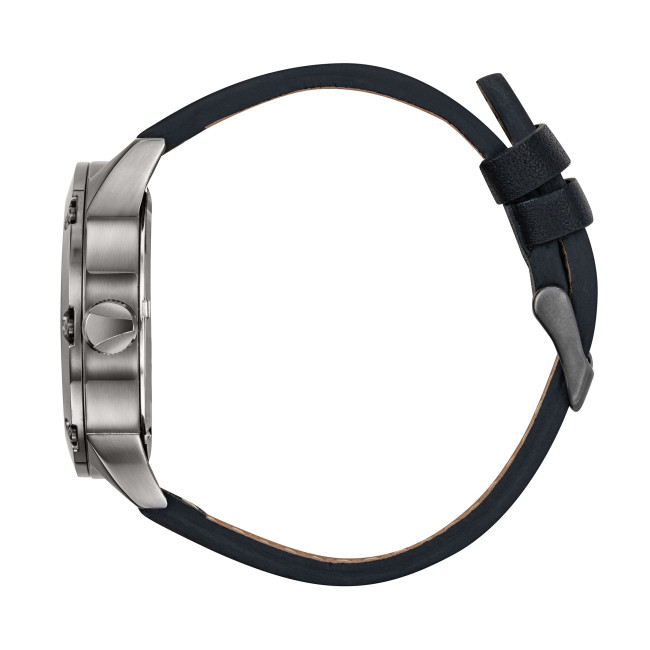 Herenhorloge zwart leer Tarmac 701 M23 - Patrouille de France