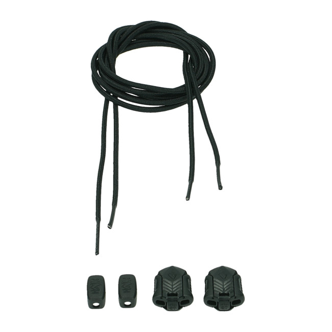 flexlace reparaturset cnx go low black noir - haix