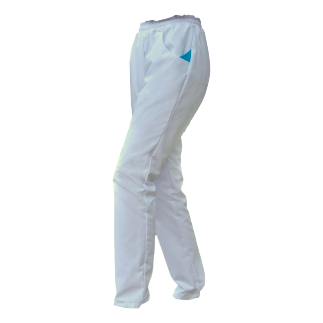 Pantalon Zephyre Blanc et bleu - SNV