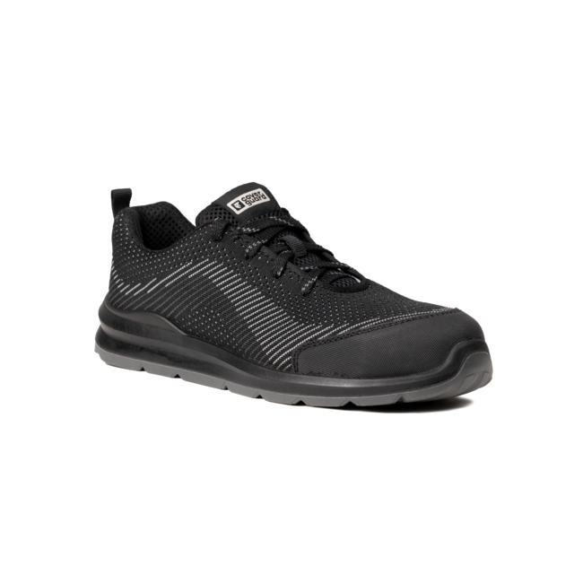 Sicherheitsschuhe MILERITE S1P Niedrig Schwarz/Grau - COVERGUARD