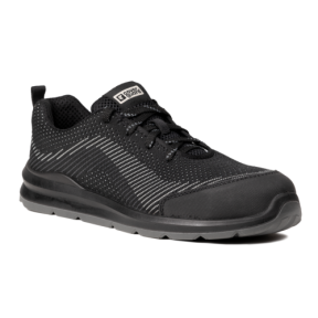 Sicherheitsschuhe MILERITE S1P Niedrig Schwarz/Grau - COVERGUARD