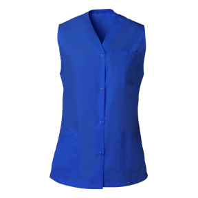 Tunique pressions sans manches Viviane Bleu gitane - SNV