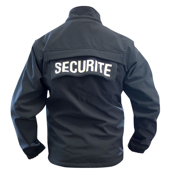 Blouson Softshell Beveiliging Zwart - Patrol