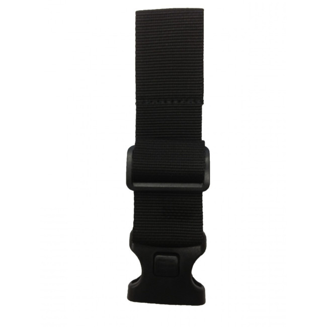 Fibbia supplementare per cintura per piattaforma coscia Taser - Nero - H&S
