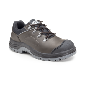 Sicherheitsschuhe S3 FLINT Niedrig Spaltleder Braun - COVERGUARD