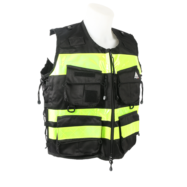 Mehrtaschen-Einsatzweste STAFF ACCESS schwarz - Dimatex