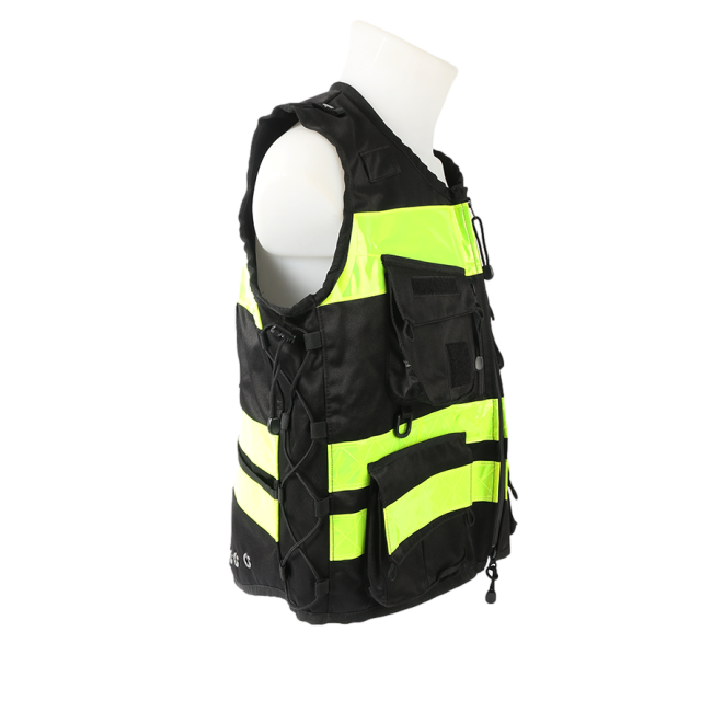 Gilet d'intervention multi-poches STAFF ACCESS noir - Dimatex