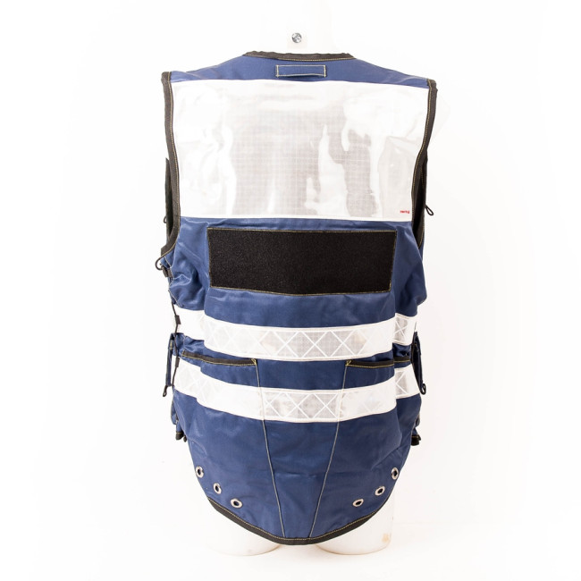 Gilet d'intervention multi-poches STAFF ACCESS bleu nuit - Dimatex