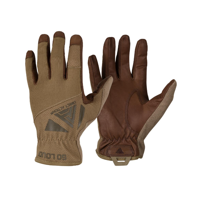 Gants légers en cuir coyote - Direct Action