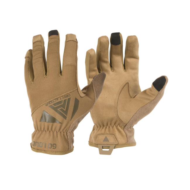 Lichte handschoenen van synthetisch leer coyote - Direct Action