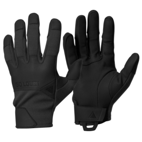 Kurze taktische Nomex-Handschuhe CROCODILE schwarz - Direct Action