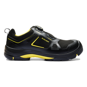 Veiligheidsschoenen Gecko S3 SRC HRO ESD Zwart en geel - Blaklader