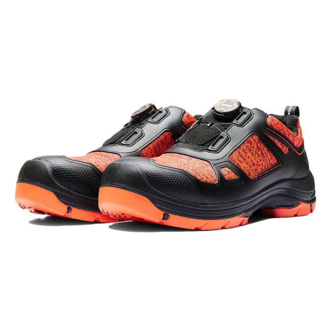 Chaussures de sécurité Gecko S3 SRC HRO ESD Orange et noir - Blaklader