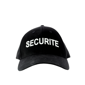Black Security Cap - Force Series