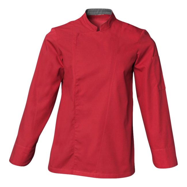 Veste de cuisine manches longues Cookie Rouge - SNV