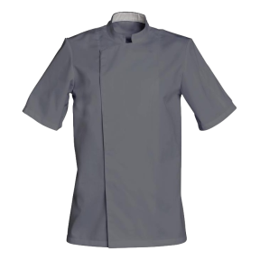 Veste de cuisine manches courtes Cookie Gris - SNV