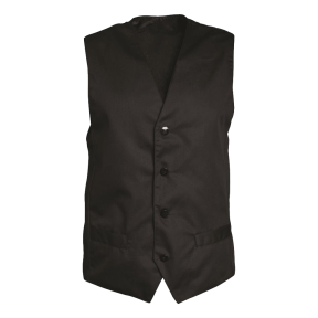 Gilet de service sans manches Felix Noir - SNV