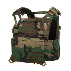Plattenträger Spitfire aus Cordura Woodland - Direct Action