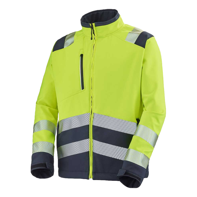 Softshell HV Tatras XP jaune fluo et marine - Lafont