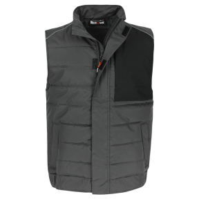 Gilet de travail Diomedes Charbon et noir - Herock