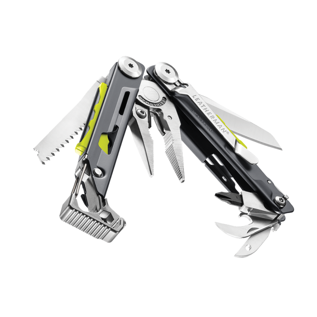 Pince multifonctions 19 outils Signal en boîte Gris - Leatherman