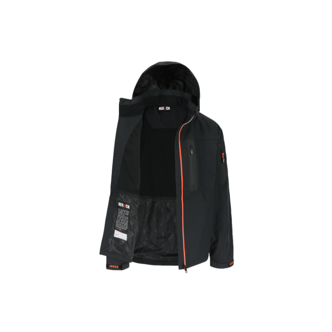 Veste de pluie Aspen noir - Herock