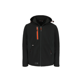 Trystan kurtka softshell Czarny - Herock