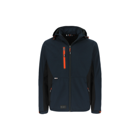 Trystan Softshell-Jacke Marineblau/Schwarz - Herock