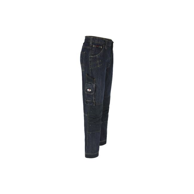 Arbeitshose Kronos aus dunkelblauem Jeans - Herock
