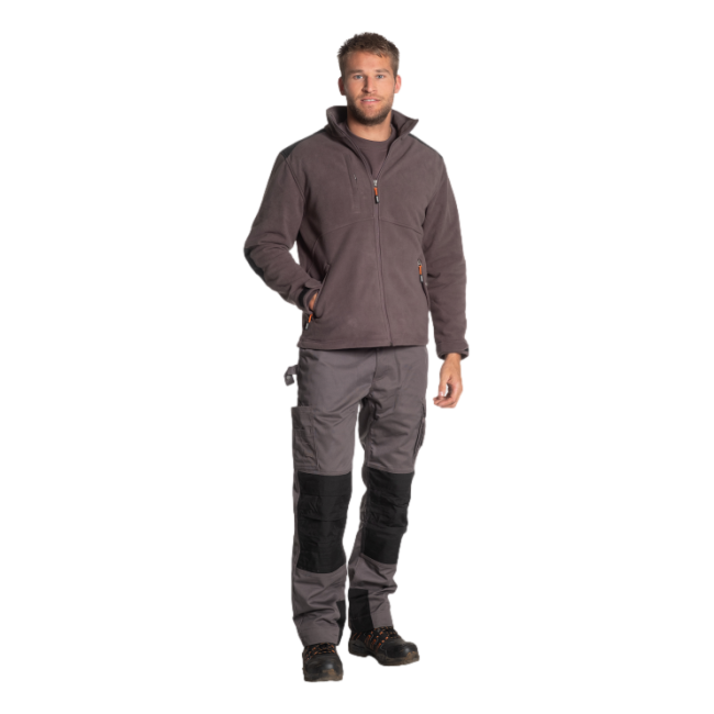 Werkbroek kort Titan Grijs - Herock