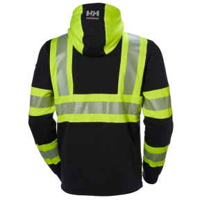 Sweatshirt à capuche Hi Vis ICU jaune - Helly Hansen