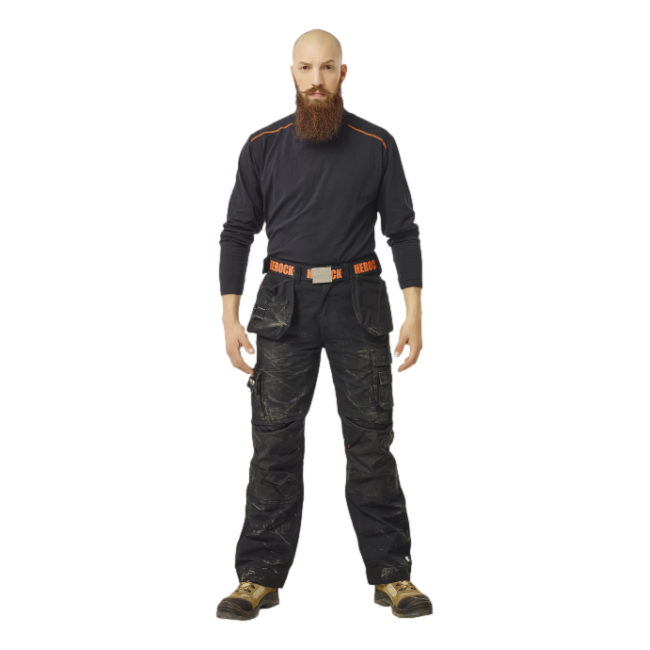 Pantalon de travail court Dagan Noir - Herock
