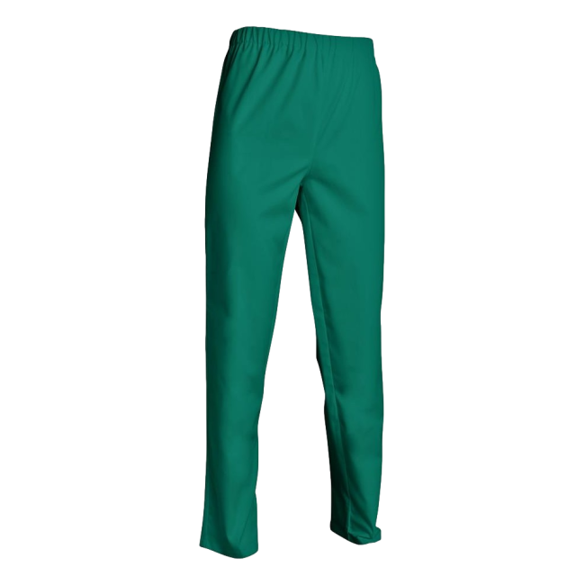 Unisex polykatoen broek Andre Smaragd groen - SNV