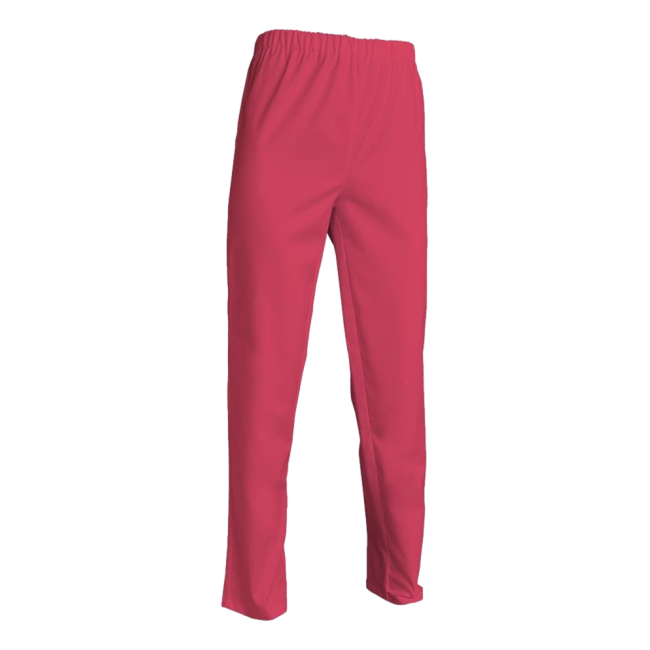 Pantalon mixte polycoton Andre Fuschia - SNV