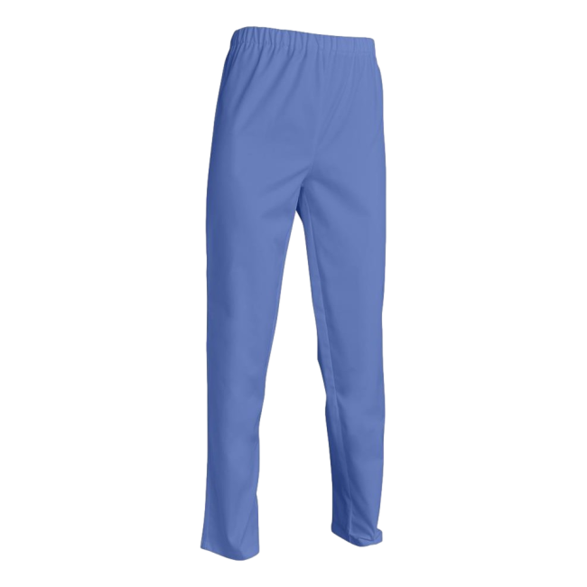 Pantalon mixte polycoton Andre Bleu métro - SNV