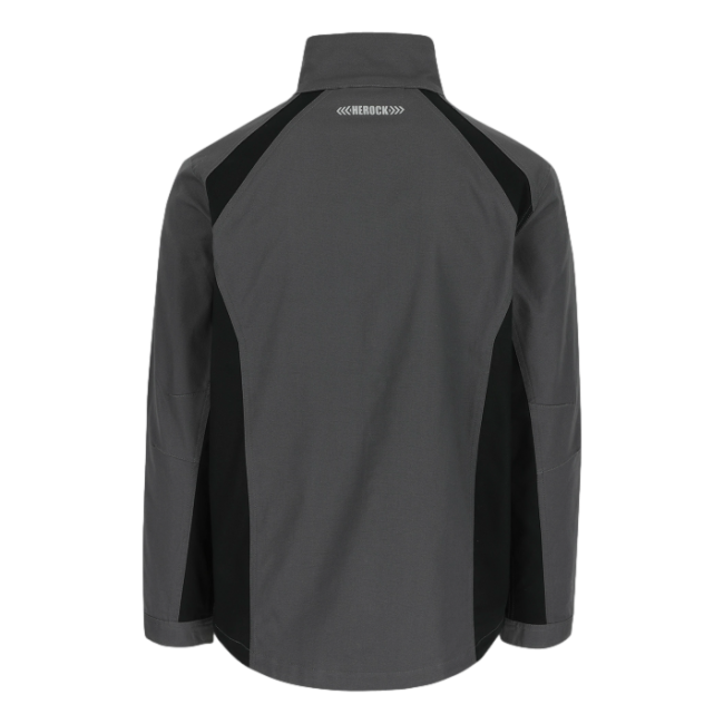 Arbeitsjacke Drago Kohle und Schwarz - Herock