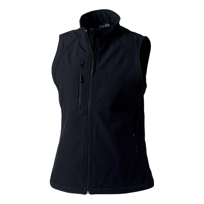 Softshell-Bodywarmer für Damen Schwarz - Russell