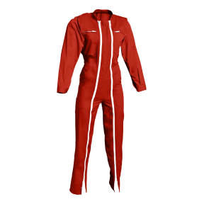 Combinaison de travail double fermeture Victor Rouge - SNV