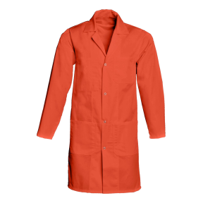 Blouse de travail pression Xavier Orange - SNV