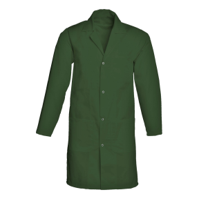 Blouse de travail pression Xavier Vert bouteille - SNV