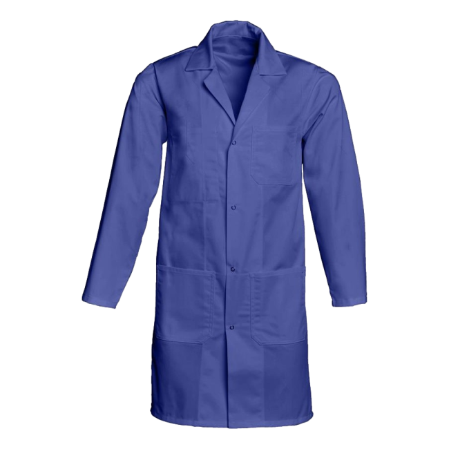 Werkjas met drukknopen Xavier Bugatti Blauw - SNV