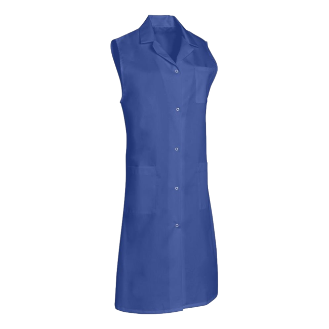 Blouse sans manches polycoton Madona Bleu roi - SNV