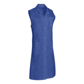Blouse sans manches polycoton Madona Bleu roi - SNV