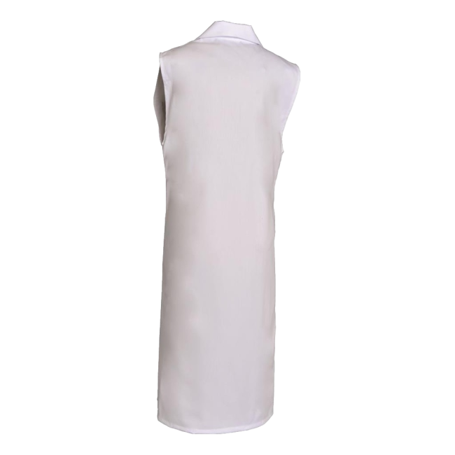 Ärmellose Kittel aus Polycotton Madona Weiß - SNV