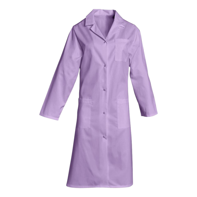 Blouse manches longues polycoton Madona Lilas - SNV