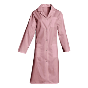 Blouse lange mouwen polykatoen Madona Lichtroze - SNV
