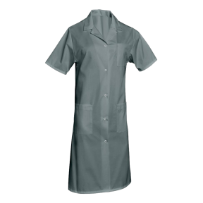 Blouse manches courtes polycoton Madona Gris - SNV