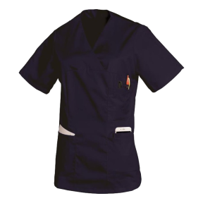 Tunique de travail femme Julia Bleu marine - SNV