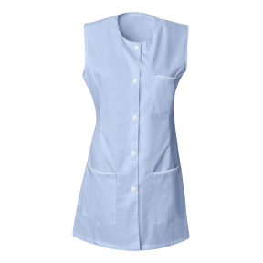 Tunique femme sans manches Taylor Bleu ciel et blanc - SNV