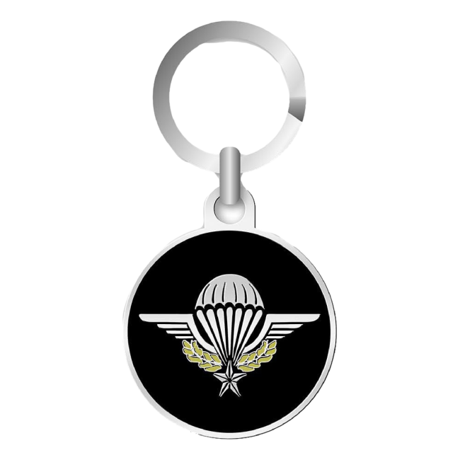 Porte-clés Troupes Aéroportées Noir - Army Design by Summit Outdoor